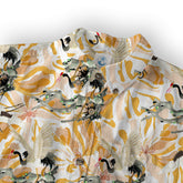 Tropical Birds in Exotic Flowers Wildlife and Plants Floral Colorful Shirt - The Palmix